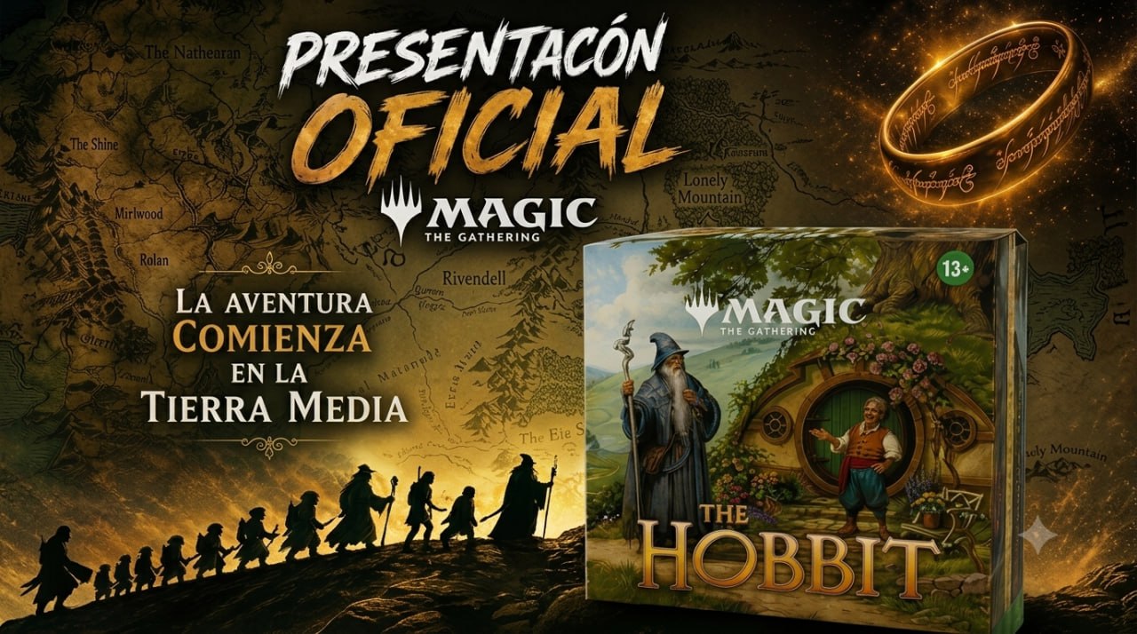 Presentación oficial de Magic The Gathering El Hobbit en Alcañiz - Turol Games