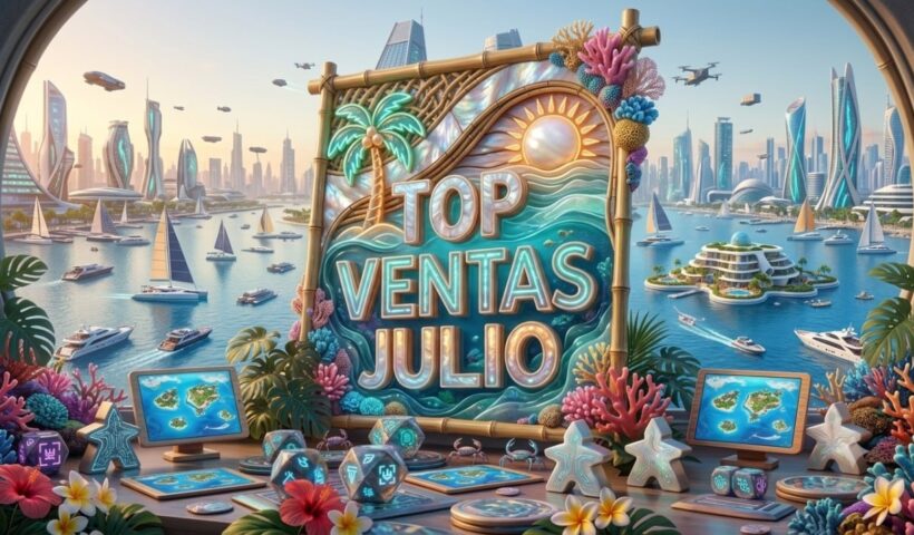 Los juegos de mesa y juegos de cartas más vendidos de julio de 2026 en Turol Games