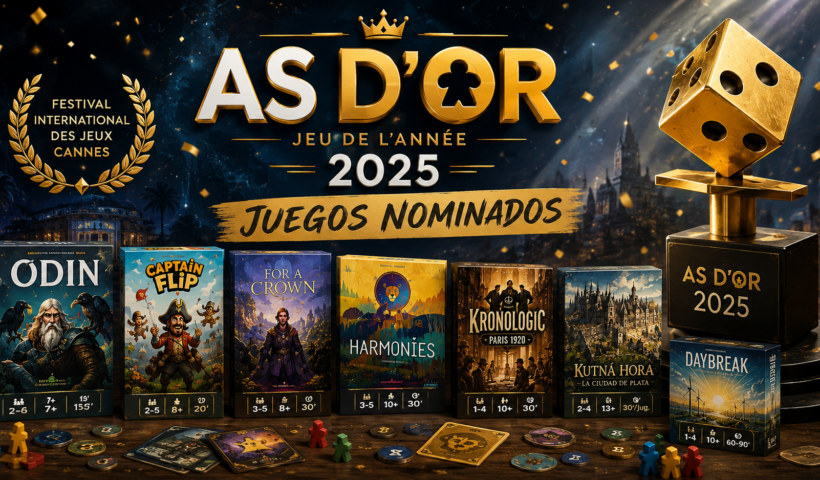 Juegos nominados a los premios As d'Or 2025