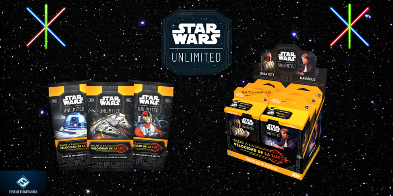 Juego de cartas LCG Star Wars Unlimited de Fantasy Flight Games