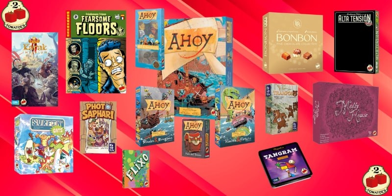 Juegos de mesa de 2026 de la editorial espa&ntilde;ola 2Tomatoes Games