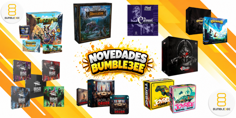 Novedades en juegos de mesa de la editorial espa&ntilde;ola Bumble3ee