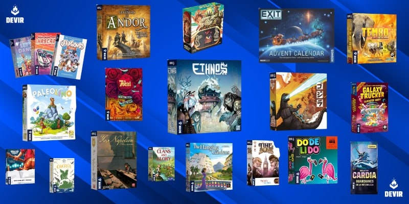 Novedades en juegos de mesa de la editorial Devir