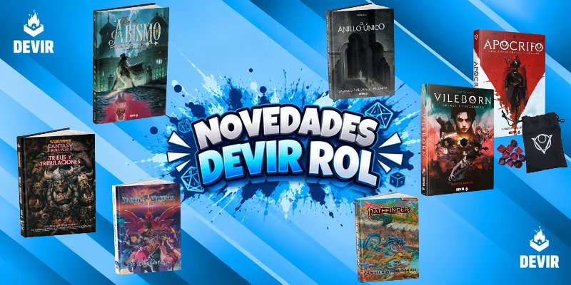 Novedades en juegos de rol de la editorial Devir