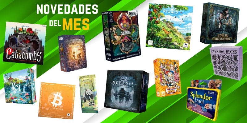 Todas las Novedades en juegos de mesa y accesorios de Turol Games
