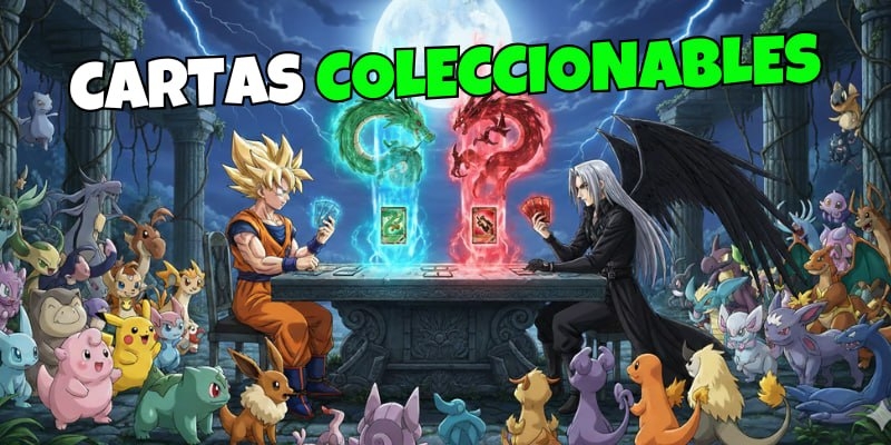  Cartas coleccionables, descubre los LCG y TCG