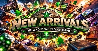 All the latest board games, card games, role-playing games and accessories available